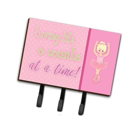 Carolines Treasures Ballet in 8 Counts Blonde Leash or Key Holder BB5397TH68
